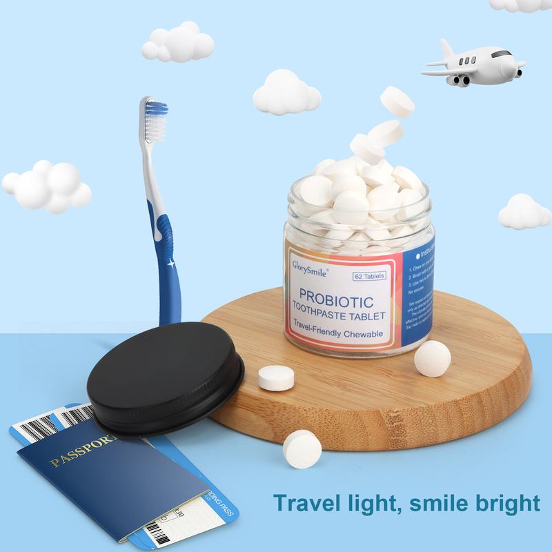 Probiotic Toothpaste Tablet mouth wash on the go dental health and care