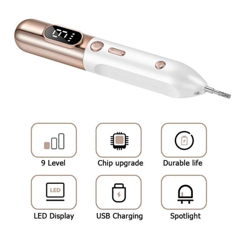 USB Charging LED Beauty Pen, 1 Box Facial Skin Care Tool for Home and Salon Use, Personal Care Appliances for Women