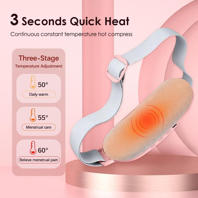 Portable Uterus Warmer Belt, 1 Count Cordless Massage Waist Belt, Electric Massage Belly Band, Gift for Women, Mothers Day Gifts