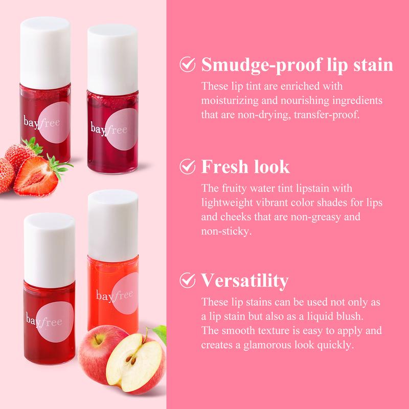 bayfree Korean 7 Pcs Lip Stain Set Transfer-Proof  & Waterproof  Finish Mini Items Makeup