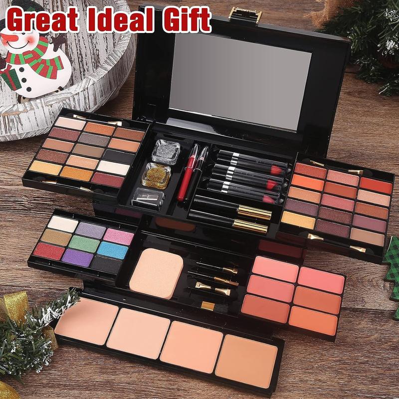 58 Colors Professional Makeup Kit for Women Full Kit,All in One Makeup Set for Women Girls Beginner,Makeup Gift Set with Eye Shadow Blush,Lipstick,Compact Powder,Mascara,Eyeliner,Eyebrow Pencil……