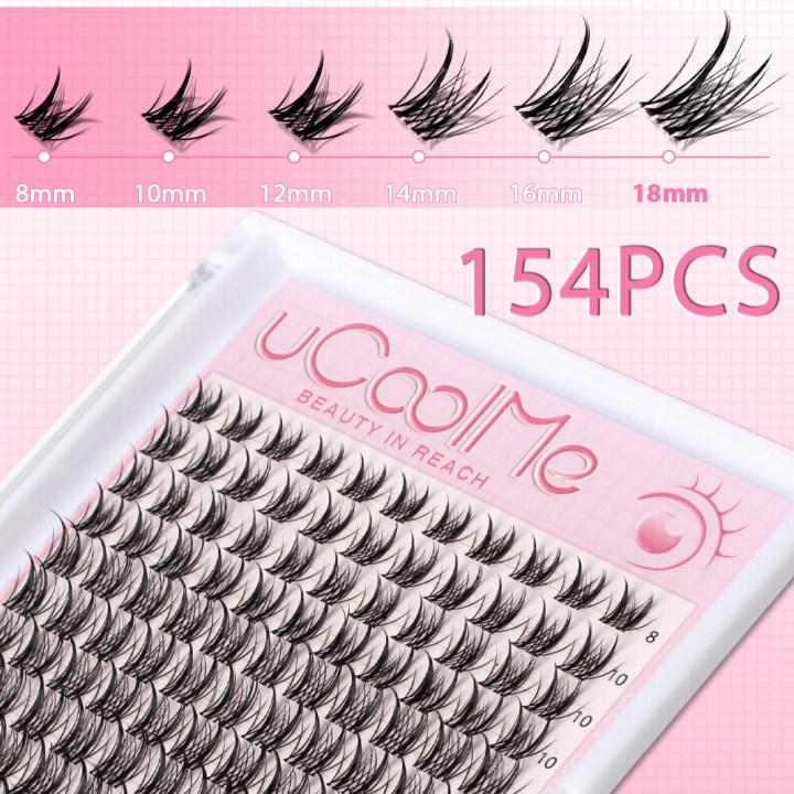 uCoolMe Lashes APHRODITE Lashes kit High Quality Eyelashes for a Complete Makeup Look Waterproof Lashes Christmas gift