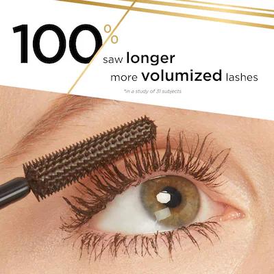 Tartelette Lash Tubing Mascara - Brown, 24 Hour Smudge & Flake Proof - Smooth, Makeup