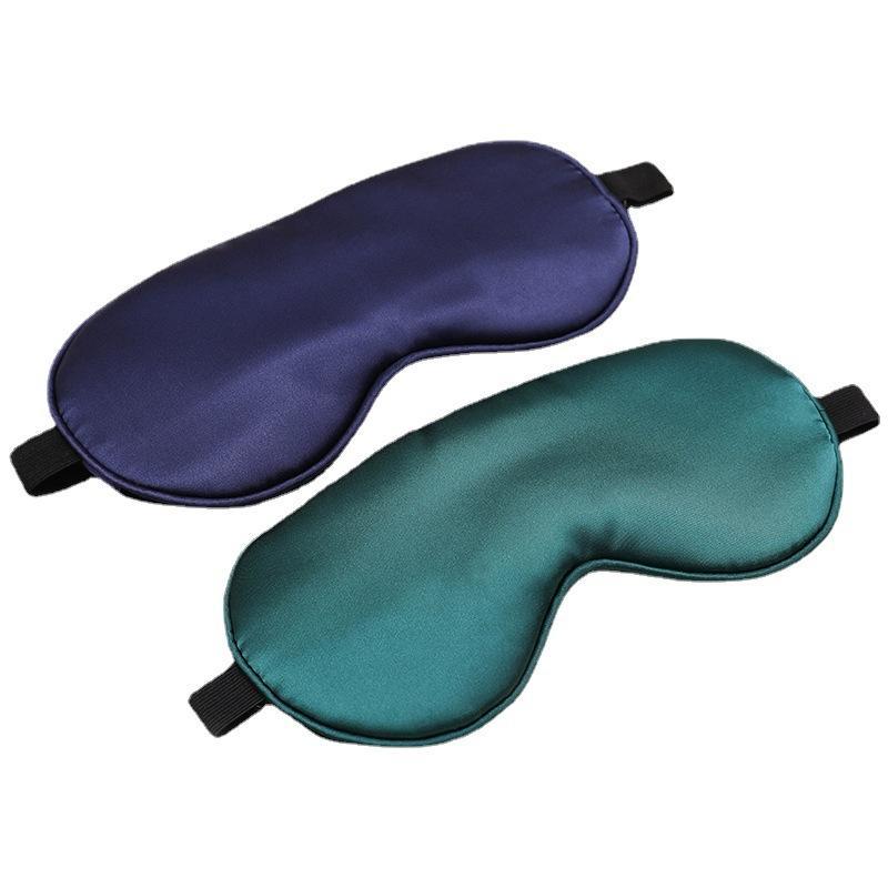 Comfortable Ice Silk Sleep Mask Nap & Blindfold, Block Out Light Sleeping Mask, Soft Comfort Eye Mask Eye Shade Cover For Travel & Eye Mask