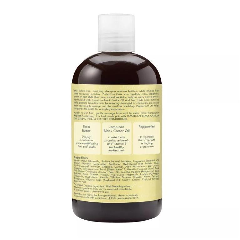 Shea Moisture Jamaican Black Castor Oil Shampoo, 13 fl oz (384 ml)