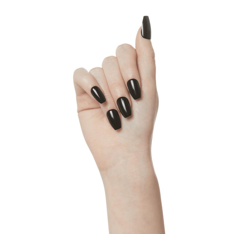 imPRESS Color Press-On Manicure - All Black