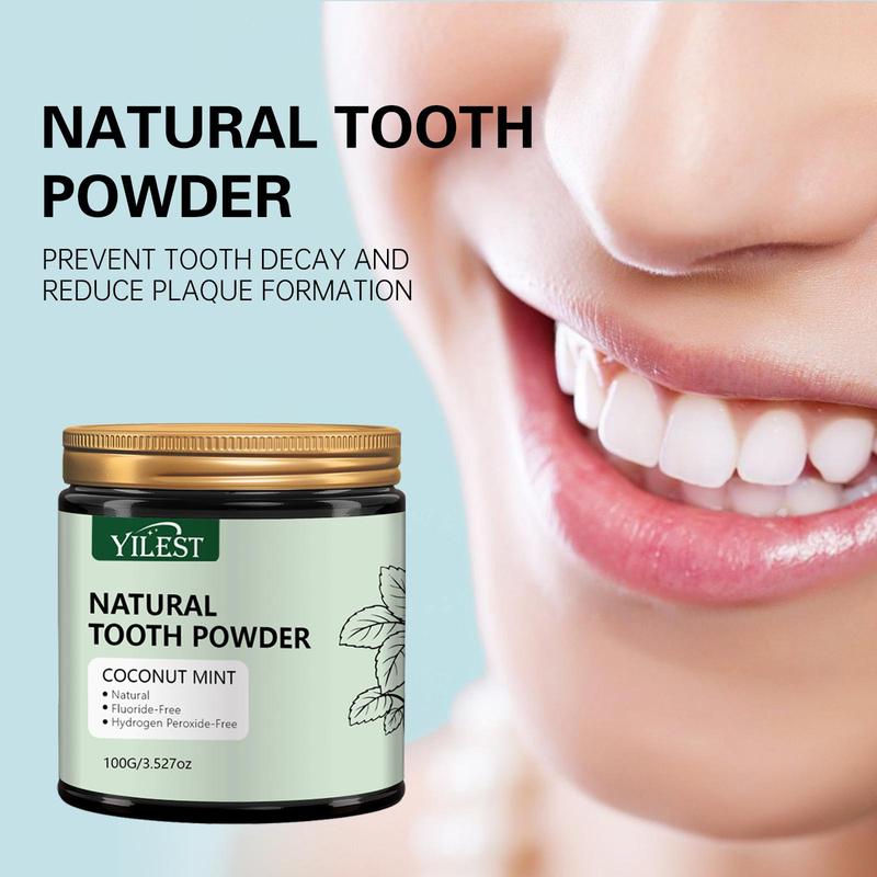 Natural Remineralizing Tooth Powder, Anti Cavity Solid Toothpaste for Healthy Teeth & Gums, Mint Oral Care Product, Whitening Toothpaste, Selfcare Product