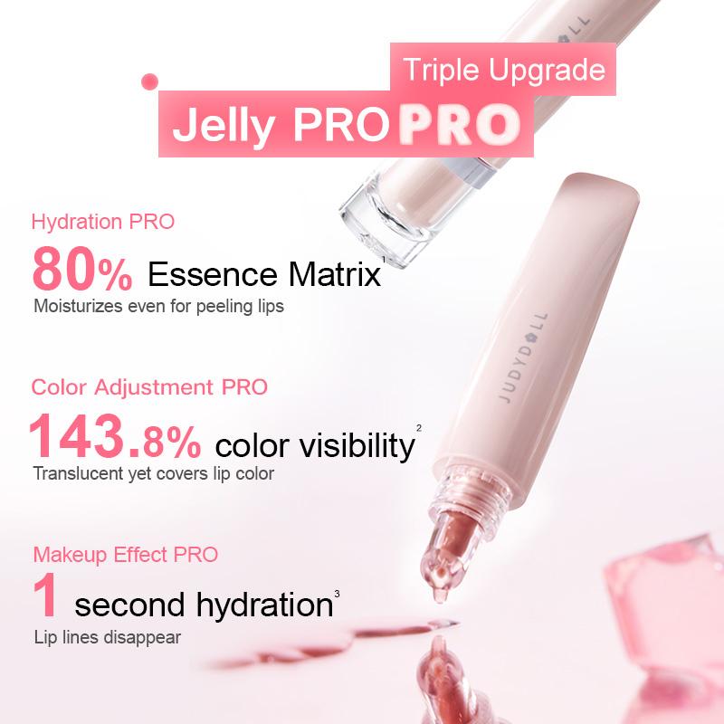 Judydoll Sweety Lip Jelly, Liquid Lipstick, Cute Lip Gloss, Moisturizing Lip, Lightens Lip Lines, Nourishing Lip Care Oil Cosmetics For Dry Lips, Liquid Lip Balm, Plump Lips, Natural Look, Beauty Makeup For Women Glossy Holiday Gift