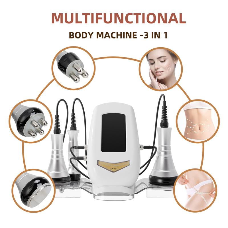 [Halloween] 3-in-1 Body Sculpting Beauty Machine - Professional Contouring, Shaping, and Skin Care System for Face, Arm, Waist, Belly, and Leg at Home - Easy to Use, Spa-Quality Results, and Multi-Functional Design