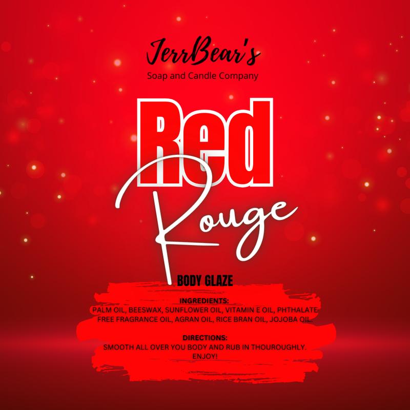 Red Rouge (Baccarat Rouge) - Body Balm Glaze - Limited Edition Body Care Lotions