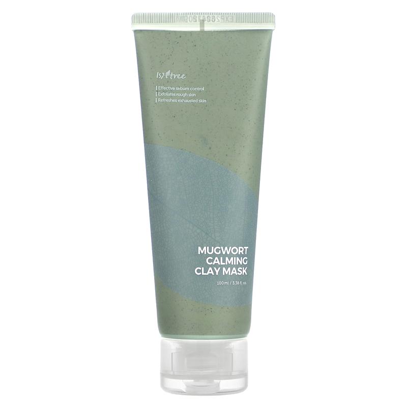 ISNtree Mugwort Calming Clay Beauty Mask, 3.38 fl oz (100 ml)