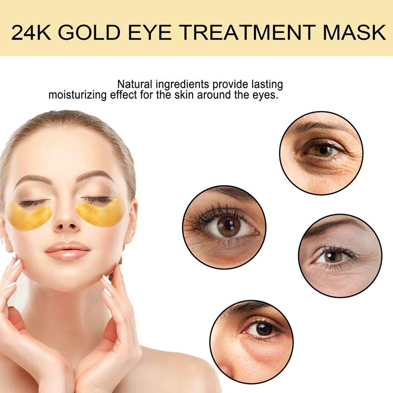 EELHOE Eye Mask Eye Patch Moisturizing, Brightening, Firming Light Lines, Dark Circles and Correcting Fine Lines, Christmas Gift