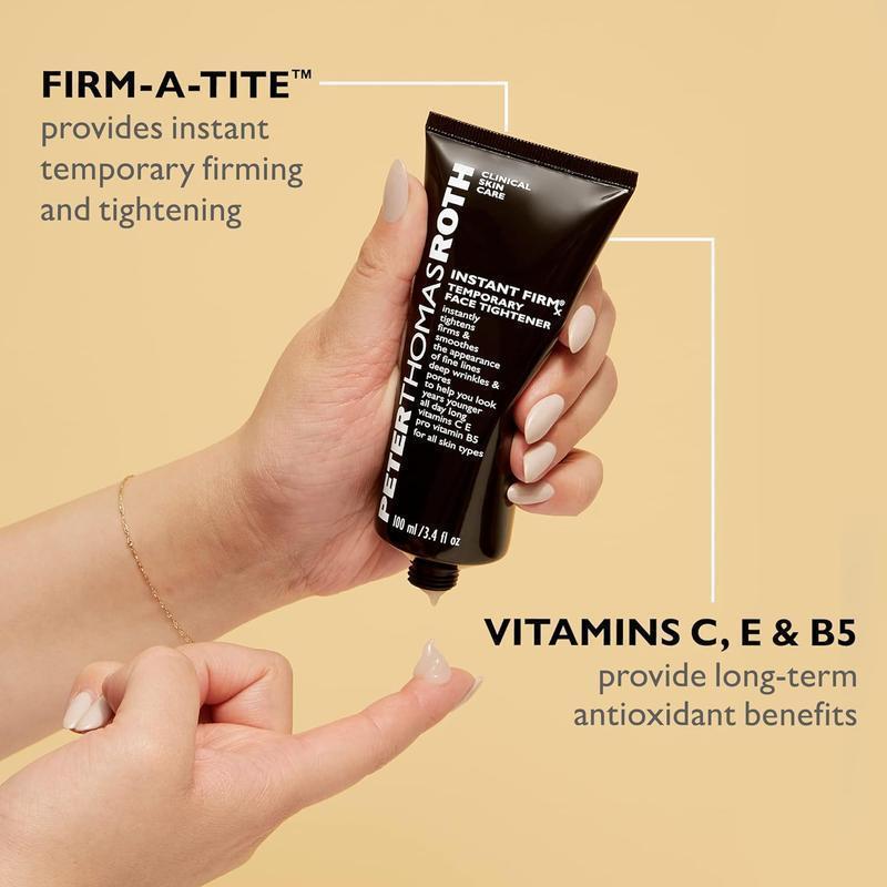 (Half Price Only Today!)Peter Thomas Roth lnstant FlRMx TemporaryFaceTightener | Firm and Smooth the Look ofFineLines, Deep Wrinkles and Pores 3oz