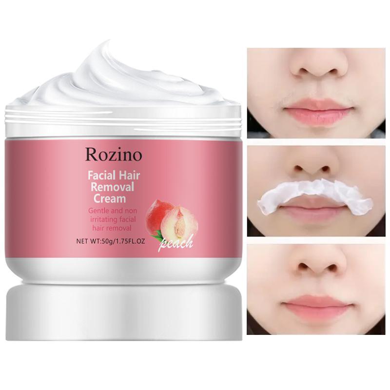 50g Peach Lip Hair Removal Cream, Gentle Formula, Making The Lip Skin Smoother, Convenient To Use and Carry