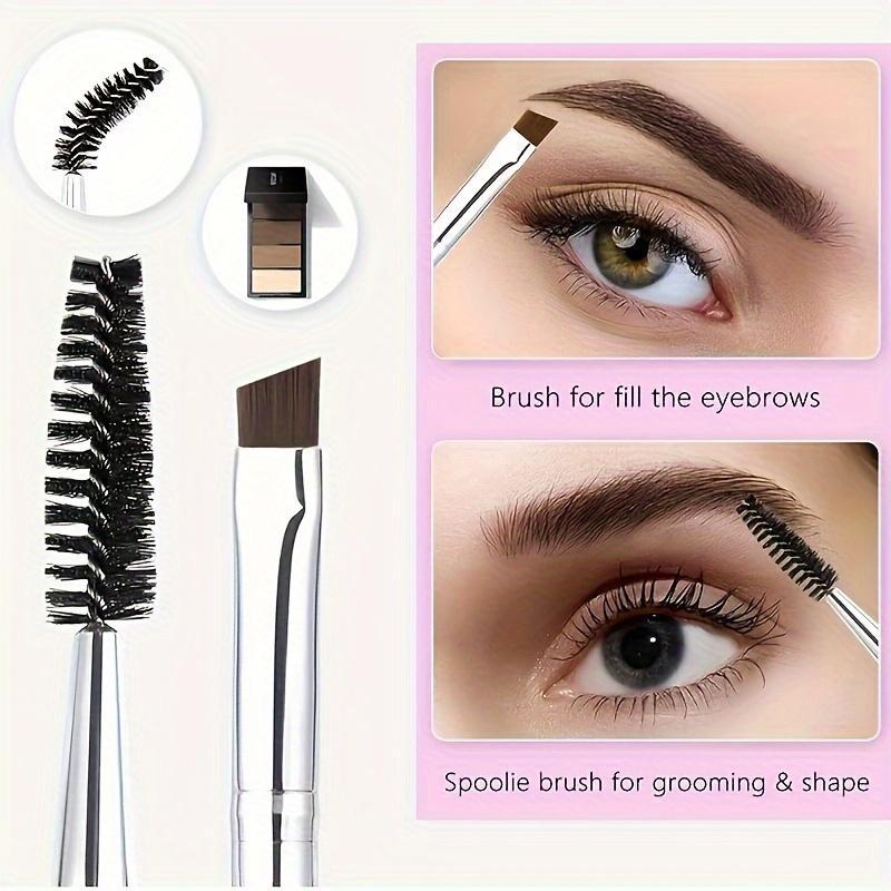 Eyelash Curler & Eyebrow Brush & Comb & Silicone Pad Set, 16pcs set Durable Eyelash Curler & Accessories, Professional Makeup Tools for Women