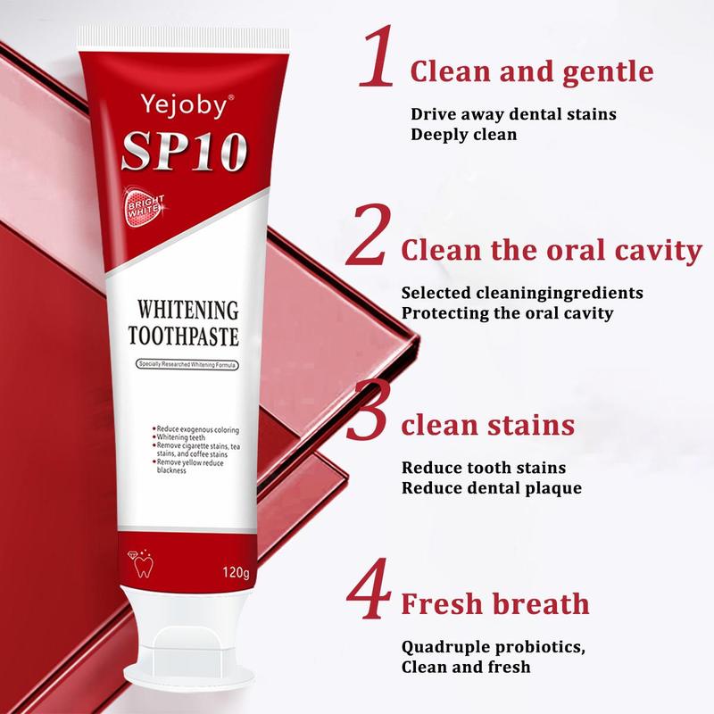 Sp10 Probiotic Toothpaste,Sp-10 Ultra Whitening Toothpaste,Probiotics Bright White Toothpaste,Sp-10 Probiotic Toothpaste,Sp10 Toothpaste,Fresh Breath,Deep Cleaning Care Toothpaste oral health niacinamide toothpaste