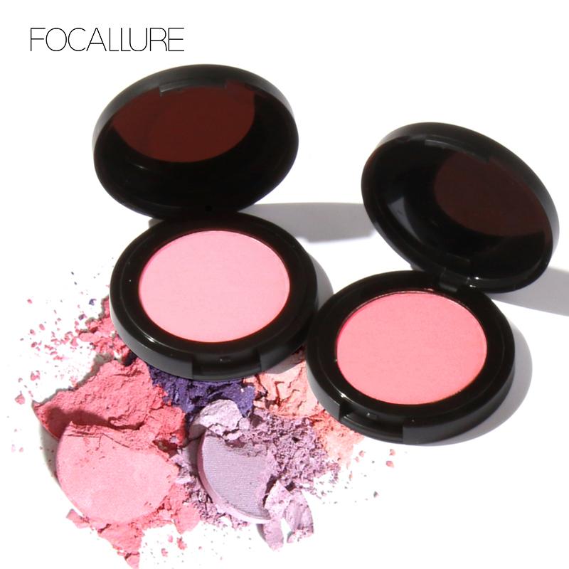 FOCALLURE Silky Face Pressed Blush,High Pigment Mineral Blusher,Create a Fade-free Flawless Finish and Give your Skin a Natural Glow,Lightweight Facial Blusher Makeup,SMASHING