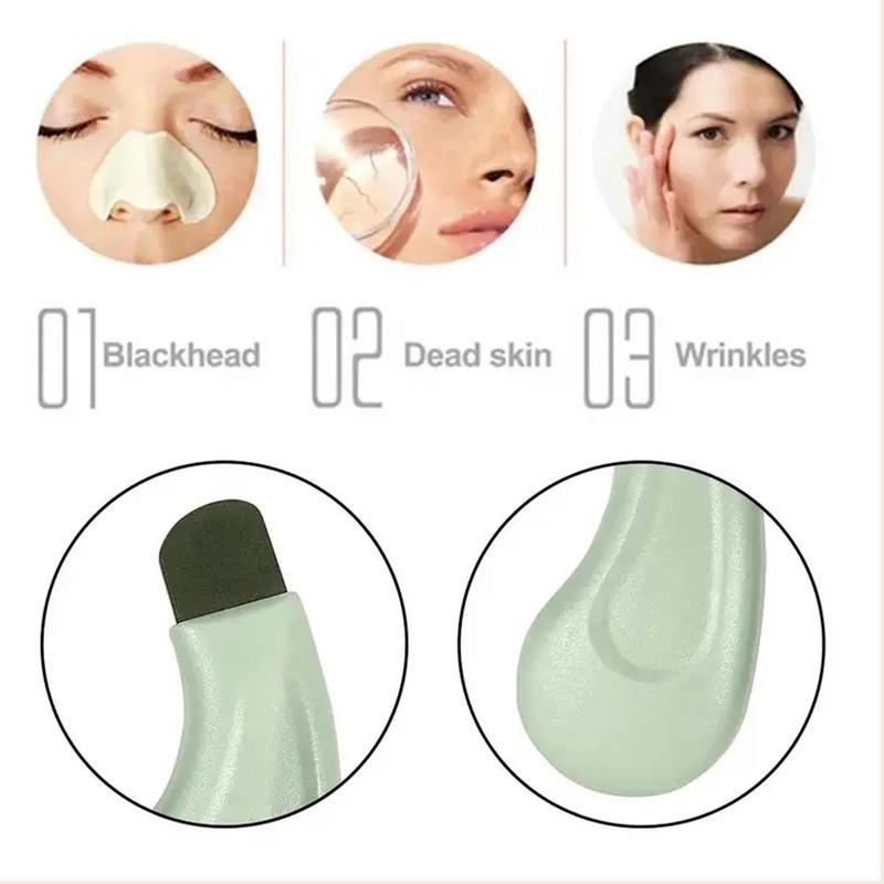 Mini Comfort Facial Scrubber, Manual Facial Cleansing Scraper, Face Scrubber, Deep Cleaning Face Spatula, Face Exfoliator Blackhead Removal Skincare Tools, Christmas Gift