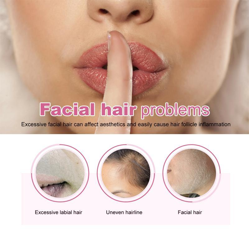 50g Peach Lip Hair Removal Cream, Gentle Formula, Making The Lip Skin Smoother, Convenient To Use and Carry