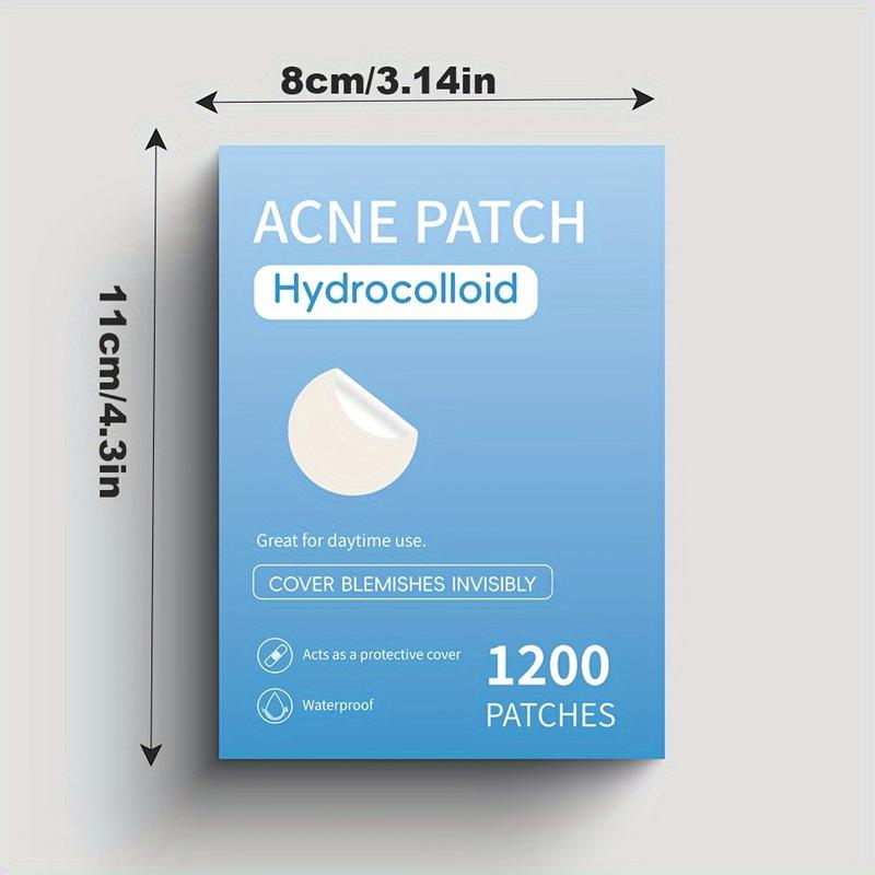 1200 Pure Blue Transparent Acne Patches Skincare Skin Repair Skincare Skin Repair