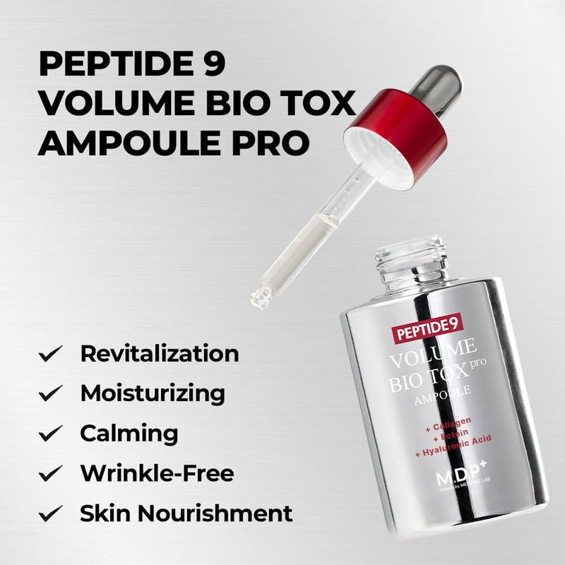 [MDP+ Official Shop] Ultimate Glow Peptide Trio Set (PEPTIDE 9 VOLUME ALL IN ONE ESSENCE PRO, PEPTIDE 9 VOLUME AND TENSION TOX CREAM PRO, PEPTIDE 9 VOLUME BIO TOX AMPOULE PRO)