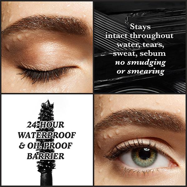 2aN Korean Volume Curling Mascara - Official Product Waterproof Smudge-Proof Lifting Lengthening High Impact Mascaras (Volume Curling Black)