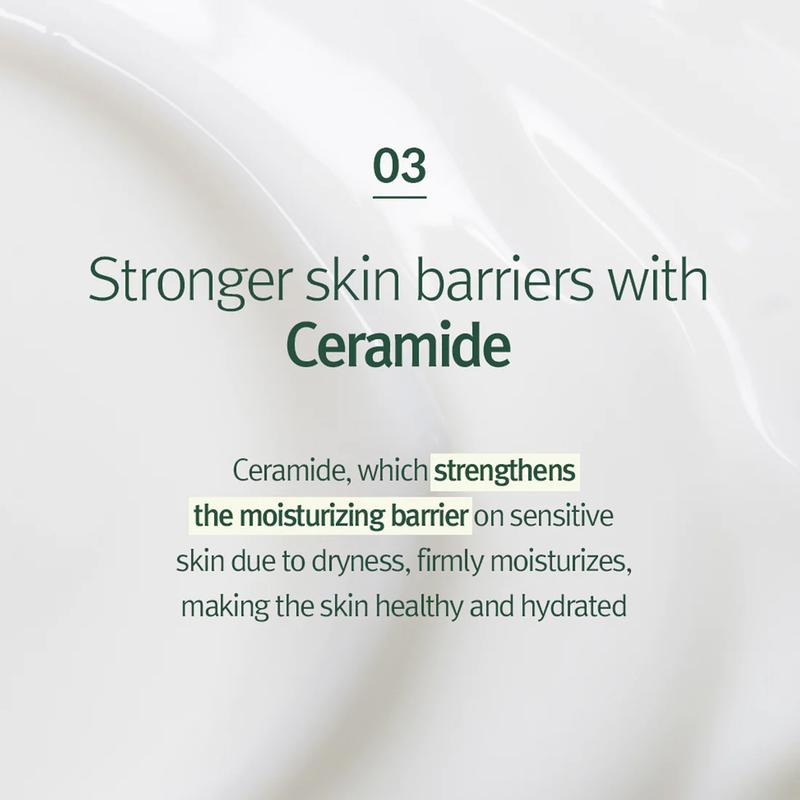 [Pyunkang Yul] Calming Moisture Barrier Cream 50ml, Instantly Soothes Sensitive Skin, Hyaluronic Acid & Ceramide for Hydration, Low pH cream, Vegan, Centella Asiatica Extract, Korean Skincare, Viral Moisture Barrier Cream