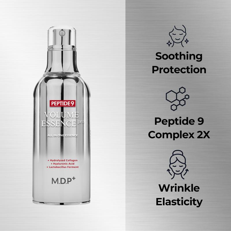 [MDP+ Official Shop] Ultimate Glow Peptide Trio Set (PEPTIDE 9 VOLUME ALL IN ONE ESSENCE PRO, PEPTIDE 9 VOLUME AND TENSION TOX CREAM PRO, PEPTIDE 9 VOLUME BIO TOX AMPOULE PRO)