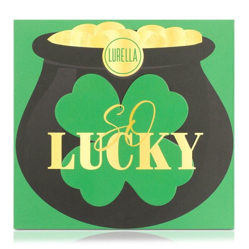 Lurella Cosmetics So Lucky March St. Patrick's Inspired 7 Color Pot Shaped Eyeshadow Palette