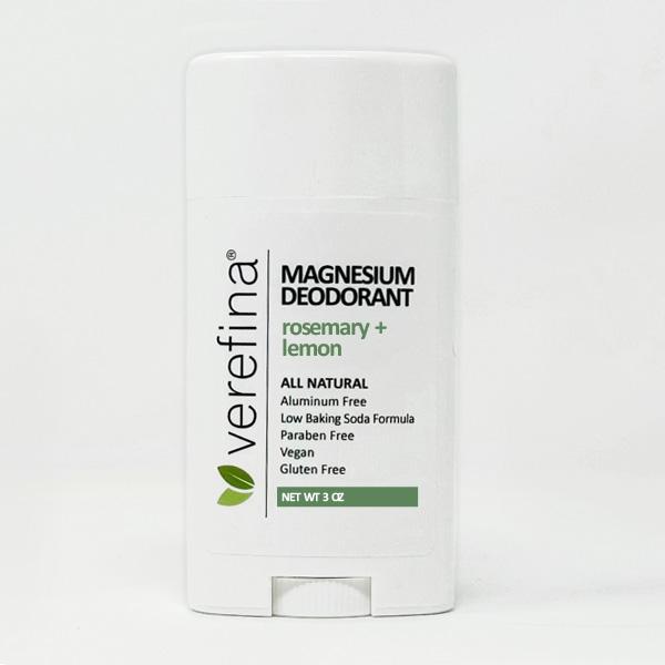 Rosemary + Lemon Magnesium Deodorant ( Aluminium Free) - Verefina