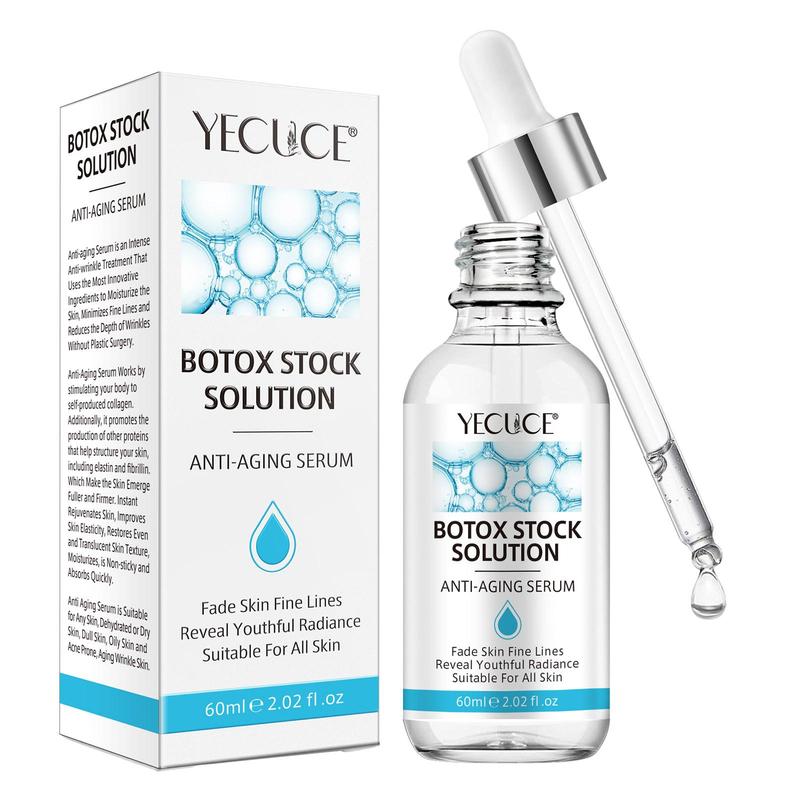 Botox Stock Solution, 1 Box 2 Boxes Moisturizing and Firming Facial Skin Care Essence, Hydrating Facial Essence, Skin Care Product for Women & Men