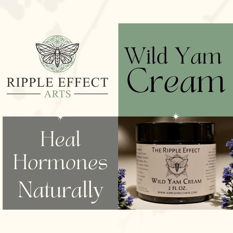 Organic Wild Yam Cream 2 oz Lemon