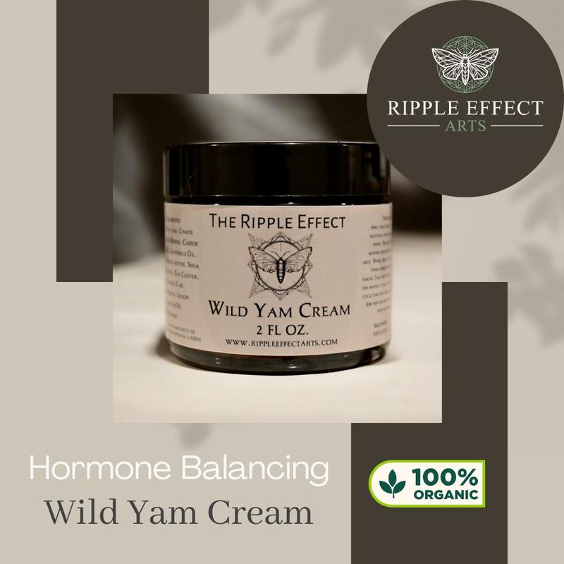 Organic Wild Yam Cream 2 oz Lemon