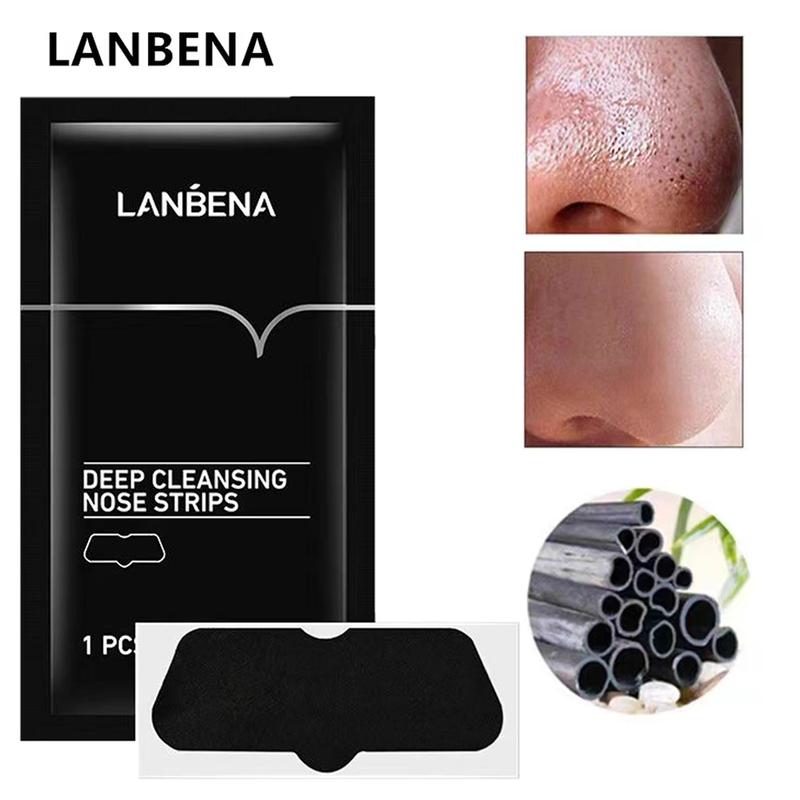 LANBENA Charcoal Nose Strips, Charcoal Blackhead Remover Pore Strip Skincare Comfort