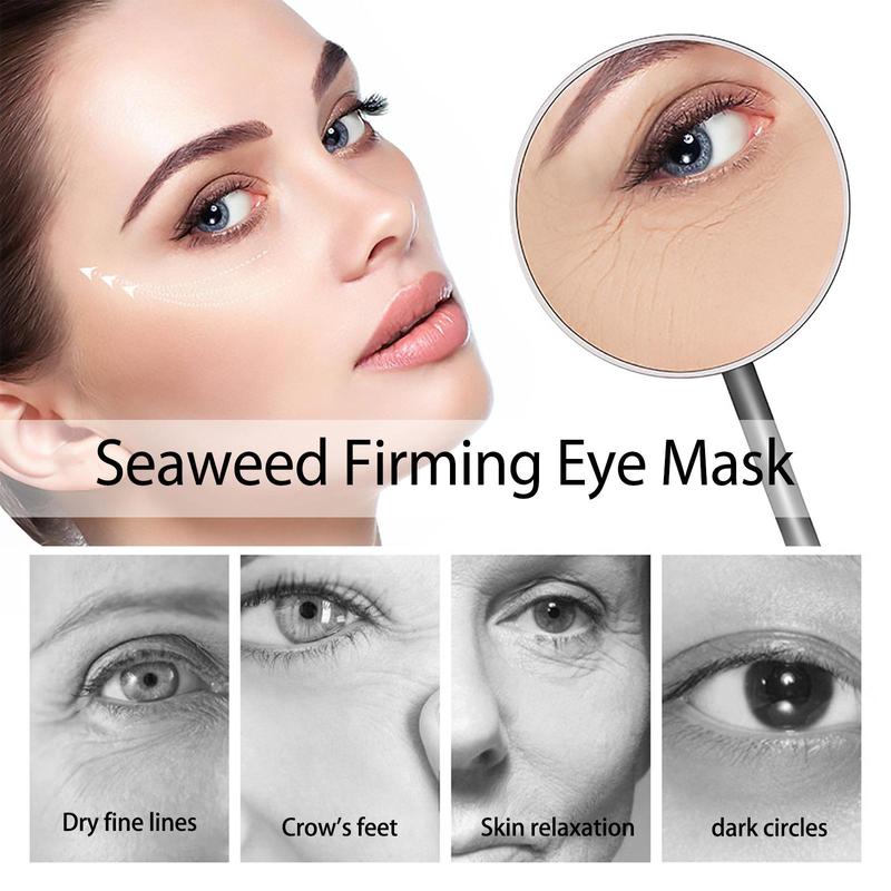 Seaweed Firming Eye Mask, 2 Boxes Lifting Moisturizing Eye Mask, Hydrating Eye Care Mask, Eye Care Product for Women & Men