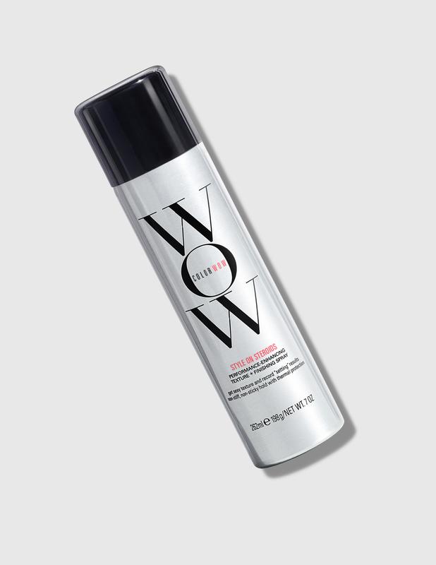 Color Wow Style on Steroid Texturizing Spray, Non-Sticky Heat Protectant Haircare