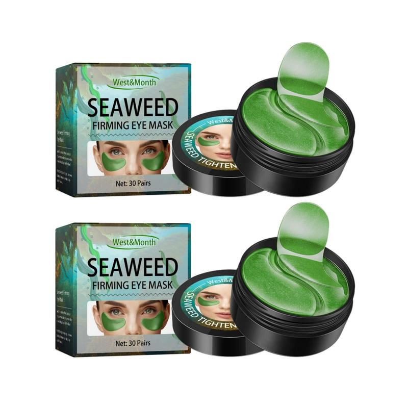 Seaweed Firming Eye Mask, 2 Boxes Lifting Moisturizing Eye Mask, Hydrating Eye Care Mask, Eye Care Product for Women & Men