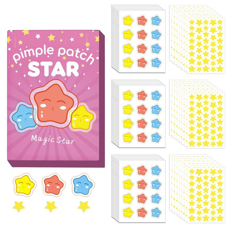 Cute Star Shaped Acne Patch, 260pcs box Hydrocolloid Acne Covering Sticker, Facial Skin Care Product for Women & Men