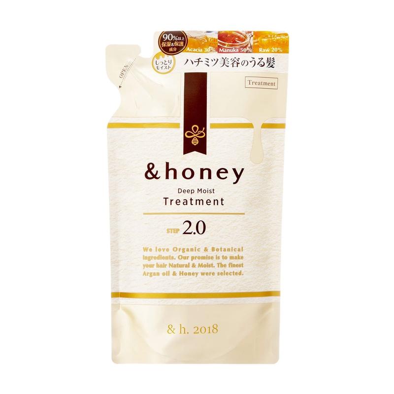 &honey Shampoo and Conditioner Refill Pack for Moisture and Repair Hair Care