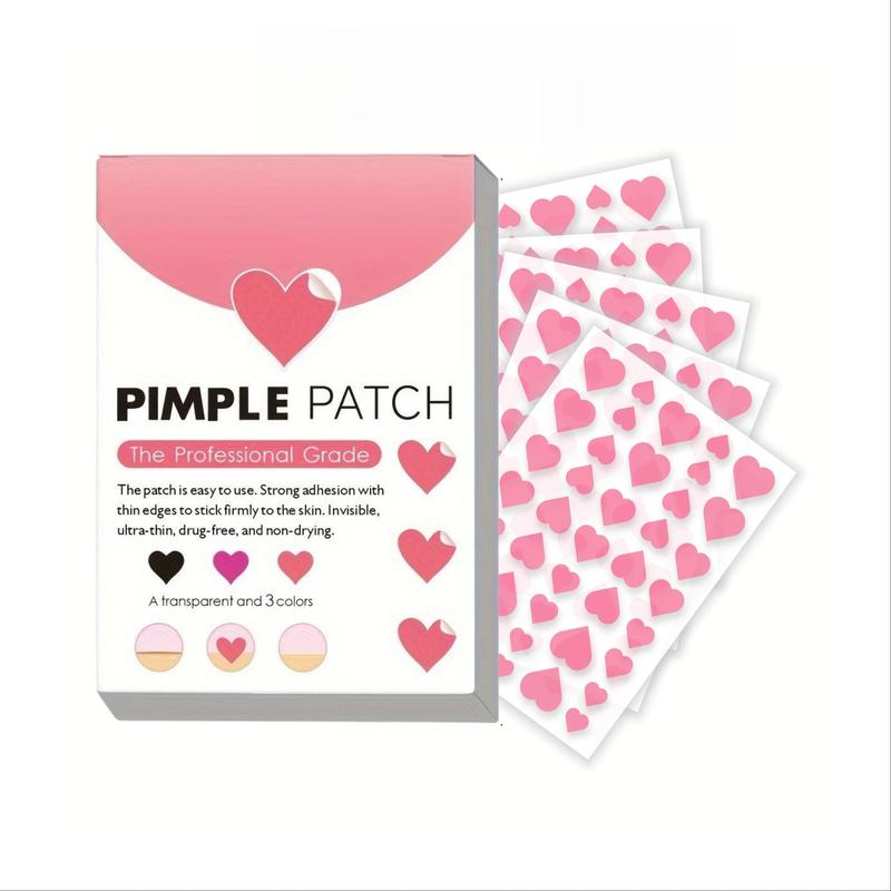 Heart Shaped Acne Patches, 320pcs box Hydrocolloid Acne Cover Patches, Acne Patches for Face, Skin Care Products for Women & Men