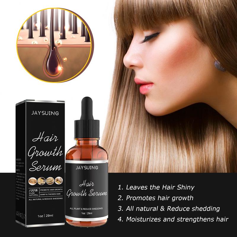 Hair Growth Serum Oil Biotin Hair Regrowth Treatment for Scalp Hair Loss Hair Thinning for Men Women