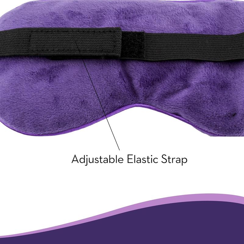 Heated Eye Mask, Moist Heat Eye Compress Microwave Warm Eye Mask for Dry Eyes, Good for Blepharitis, Itchy Eyes etc.