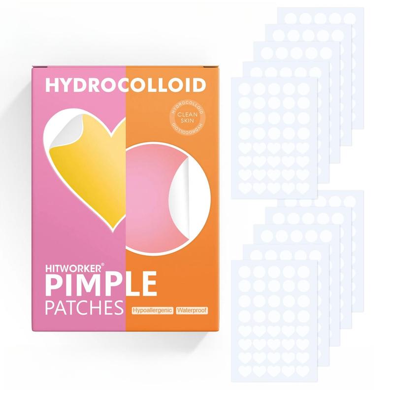 Hydrocolloid Pimple Patch, 400pcs box Hypoallergenic Acne Covering Stickers, Spot Cover Stickers for Face and Skin, Skin Care Products