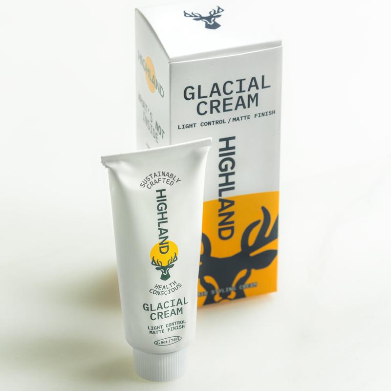 Glacial Hair Styling Cream | Matte Finish, Light Hold, Award-Winning, Science-Backed. For All Hair Types. Smooths, De-frizzes, Texturizes, Hydrates.