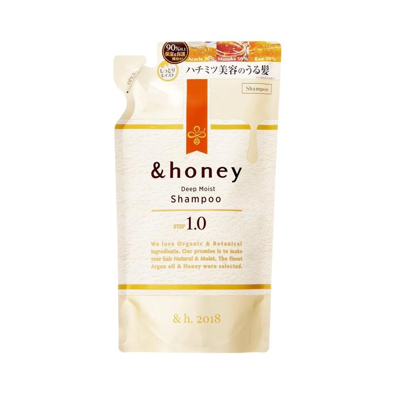 &honey Shampoo and Conditioner Refill Pack for Moisture and Repair Hair Care