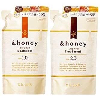 &honey Shampoo and Conditioner Refill Pack for Moisture and Repair Hair Care