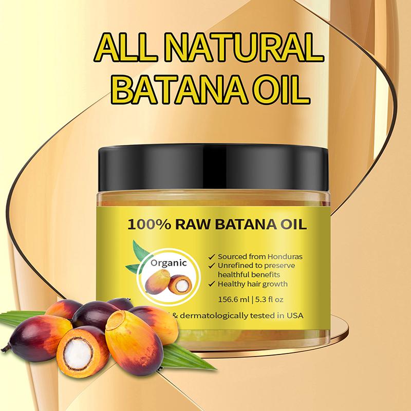 Batana oil nourishes and softens hair, repairs frizz and restlessness, hair cream and conditioner Haircare Shampoo