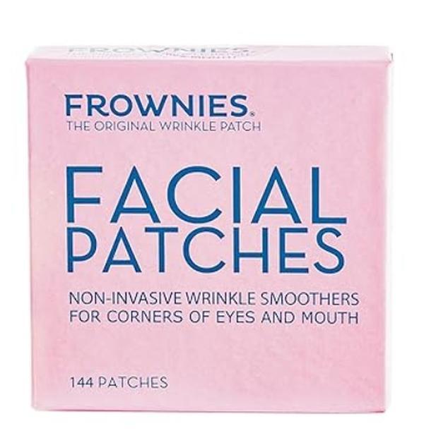 Pd Frownies Forehead and Between the Eyes Wrinkle Patches - Hypoallergenic Facial Patches to Smooth & Soften Forehead Wrinkles & Eleven Lines - For Overnight Use, 144 Patches