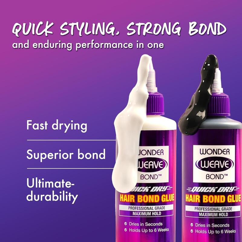 Wonder Weave Bond Hair Bond Glue - Black 2 fl.oz(60ML)