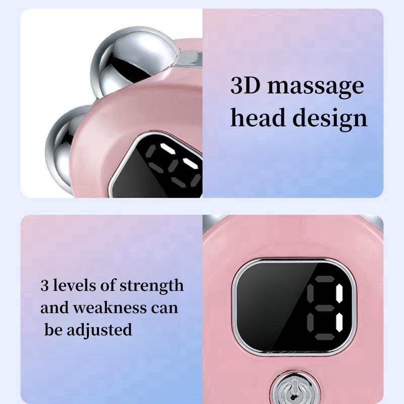 Portable Facial Massager, 1 Count 3-mode Heating Vibration Massager, Neck Beauty Instrument, Facial Beauty Instrument For Women